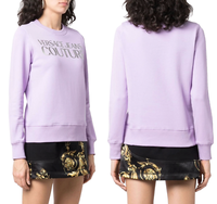 Versace Jeans Couture Kapuzen-Sweatshirt Foil Logo Hoodie Pullover Sweater M