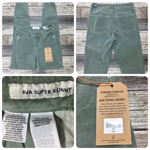 Lucky Brand Ava Super Skinny Pants 