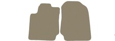 Dunkelbeige Fußmatten, Teppiche VORNE für Ford Ranger IV Double Cab 2012-2015, 2