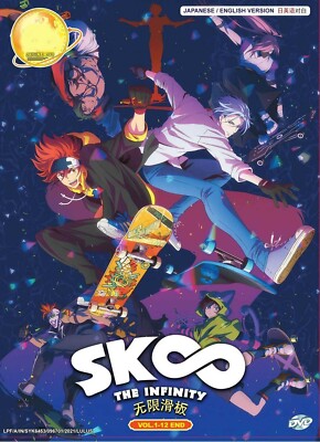 SK8 The Infinity / SK∞ Vol.1-12 END Complete Anime DVD [English