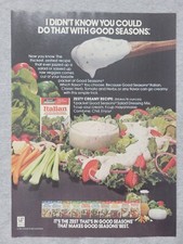 1984 Magazine Advertisement Page Good Seasons...