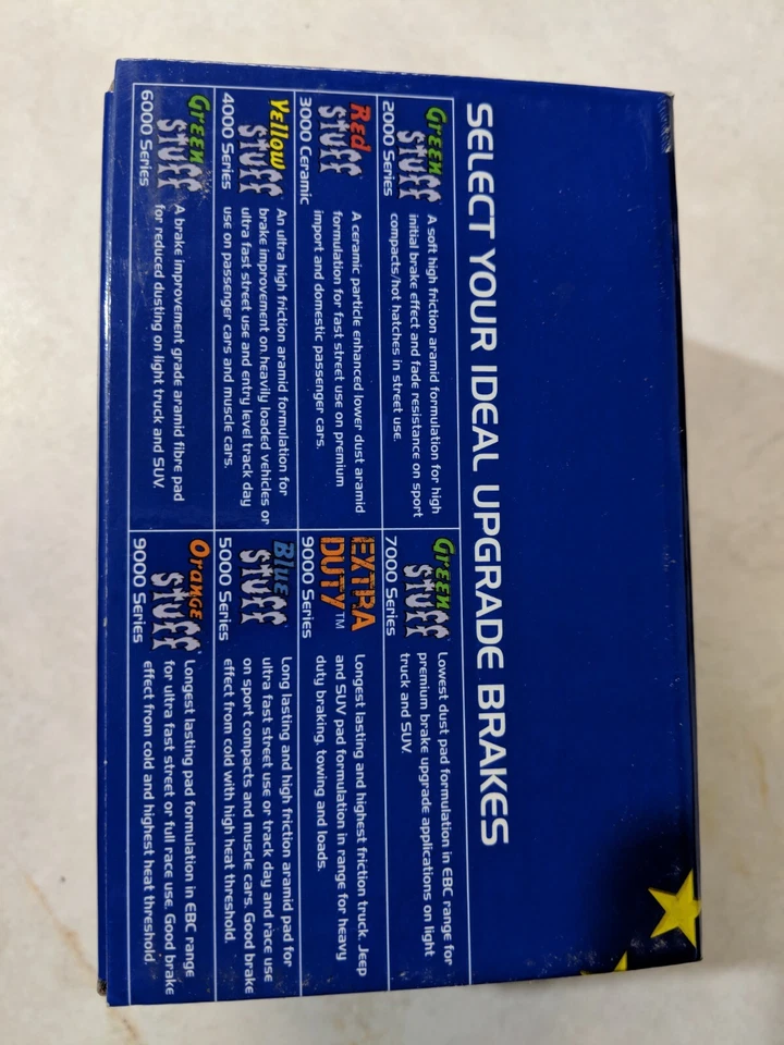 Роторы EBC и красные накладки EBC для Pontiac G6 GTP GT SE - Изображение 2 из 4