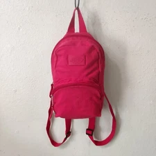 Dickies Mini Backpack Red Pocket Zip Closure 11" x 9" X496 