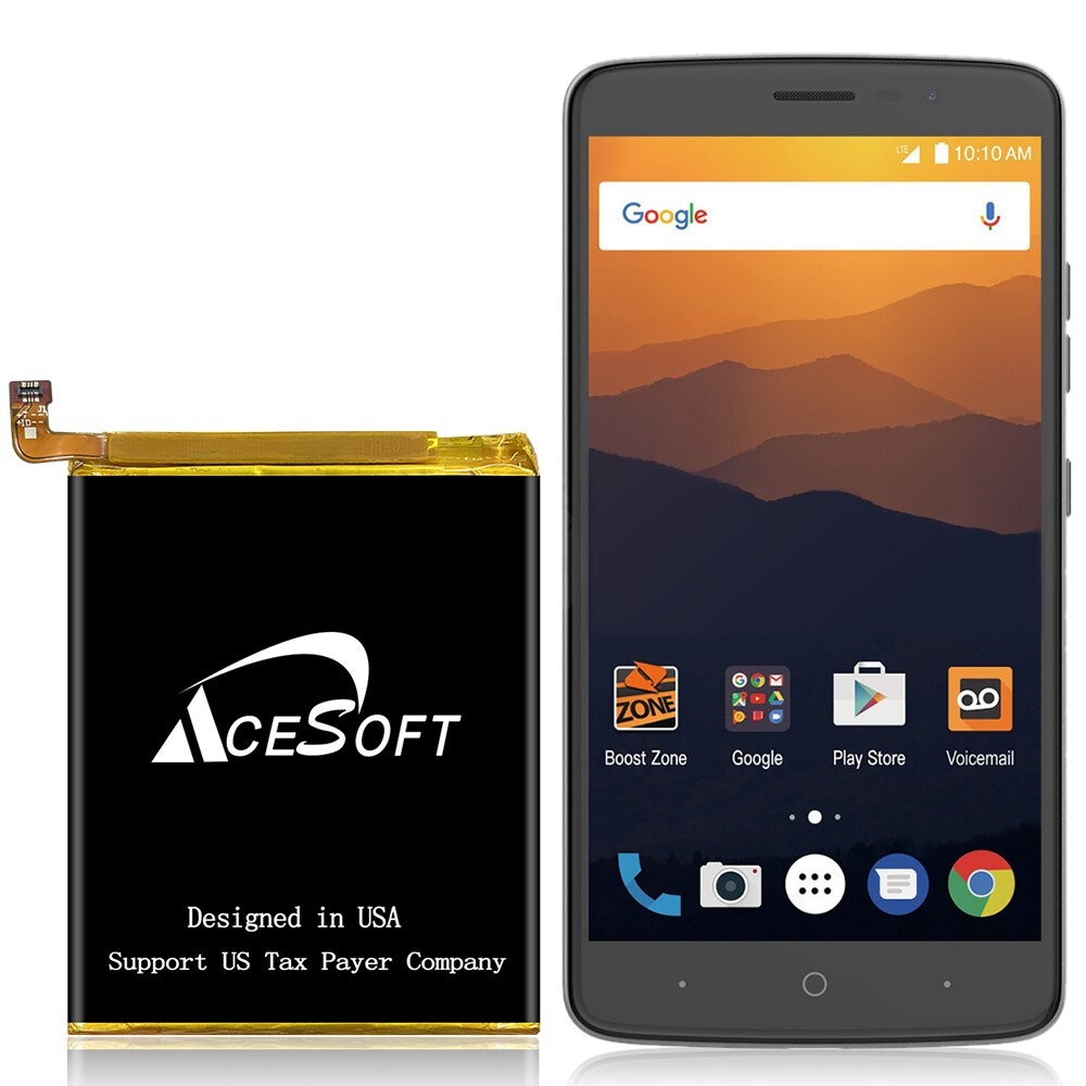High Quality 4010mAh Displaceable Battery for ZTE Max XL N95