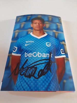 Signed Photo Andras Nemeth KRC Genk Hungary NEW 