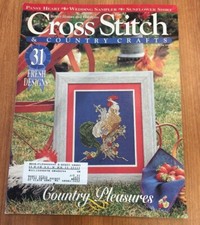 Better Homes and Gardens Cross Stitch  Country Crafts May/ June 1995