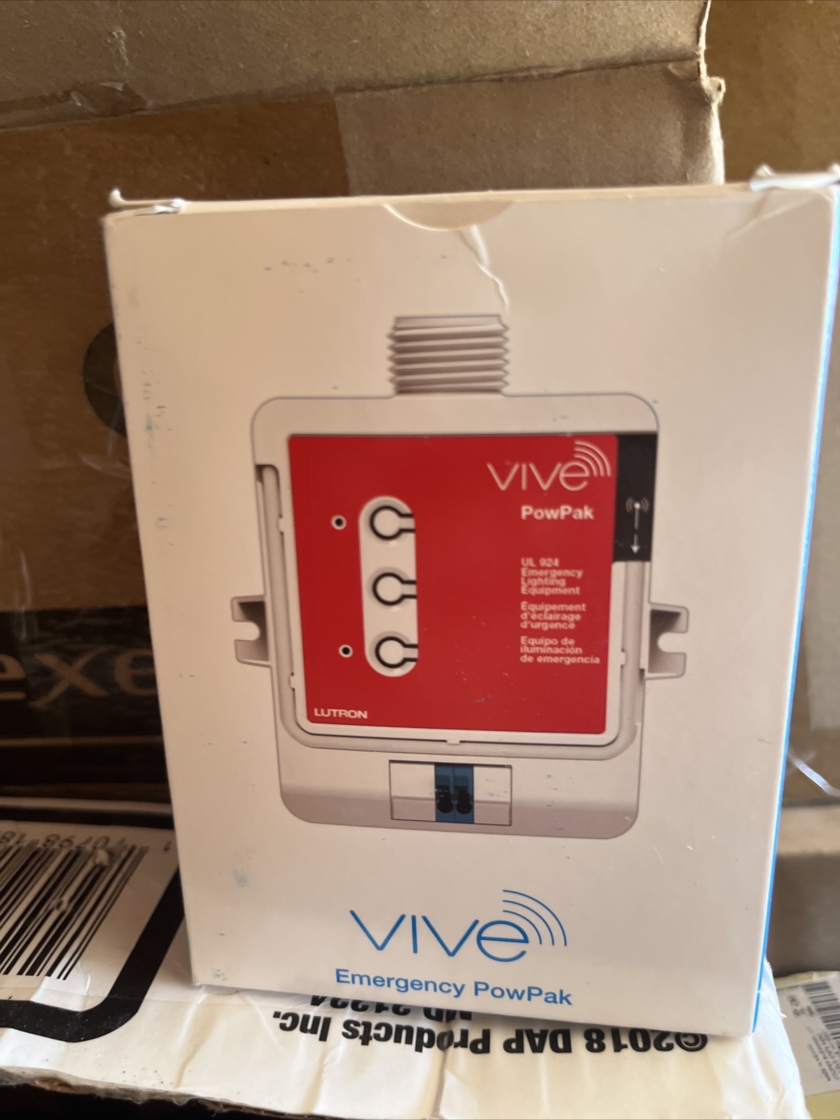 Lutron Vive RMJS16RDVBEM 010V Dimming Module Emergency Power Pack