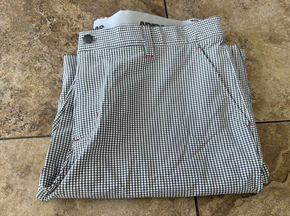 ADIDAS Light Weight Stretch Performance multicolors Golf Shorts Sz 36 Fit 37X10 - Image 2 of 4