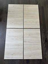 Qty 4 IKEA ASKERSUND Ash-Effect Doors 18x30 in 803.483.65 Sektion 4pc