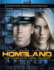 Homeland: The Complete First Season (Blu-ray Disc, 2012, 3-Disc) New Ships Free!