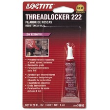 1 Pc Loctite 6ml Low Strength Threadlocker 222 38653 