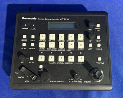 Panasonic AW-RP50 Compact Remote PTZ Camera Controller - No