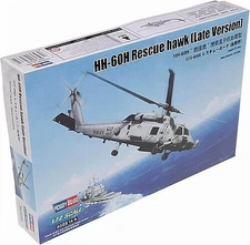 HobbyBoss HH-60H Rescue Hawk - Plastic Model Helicopter Kit - 1/72 Scale
