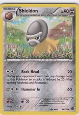 2016 Shieldon Uncommon XY - Steam Siege 69/114 NM Reverse Holo LP-NM