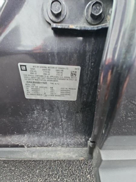 AC Condenser Fits 10-15 EQUINOX 4269259 - Image 2 of 4