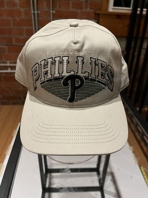 '47 Philadelphia Phillies Beige Grey Embroidered Logo Snapback Hat Men's Sample