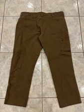 Men's 40X32 Weatherproof Cedar Brown Stretch Canvas Fabric The Commuter Pants