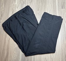 Vintage Y2K Nike Lined Windbreaker Track Pants Black Men  s Size Medium