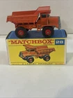 Vintage Matchbox Lesney 28D Mack Dump Truck Mint Condition W/ Original Box 1969