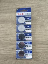 Pile Bouton CR2430 Lithium 3v Expédition Rapide 