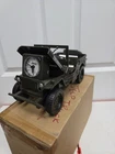 WW2 Military Jeep Alarm Clock 2004 (RARE) Tested and Working - With Box