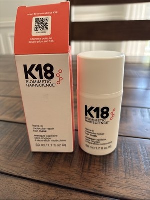 K18 Leave In Molecular Repair Hair Mask Biomimetic Hairscience 50 ml / 1.7 oz
