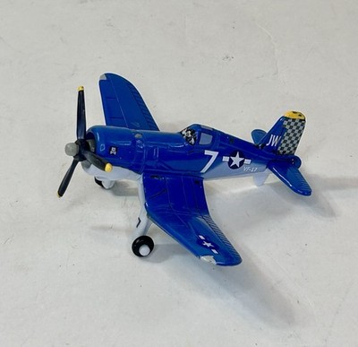 Skipper Riley #7 Disney Pixar Planes Diecast  Eyes Have Paint Damage