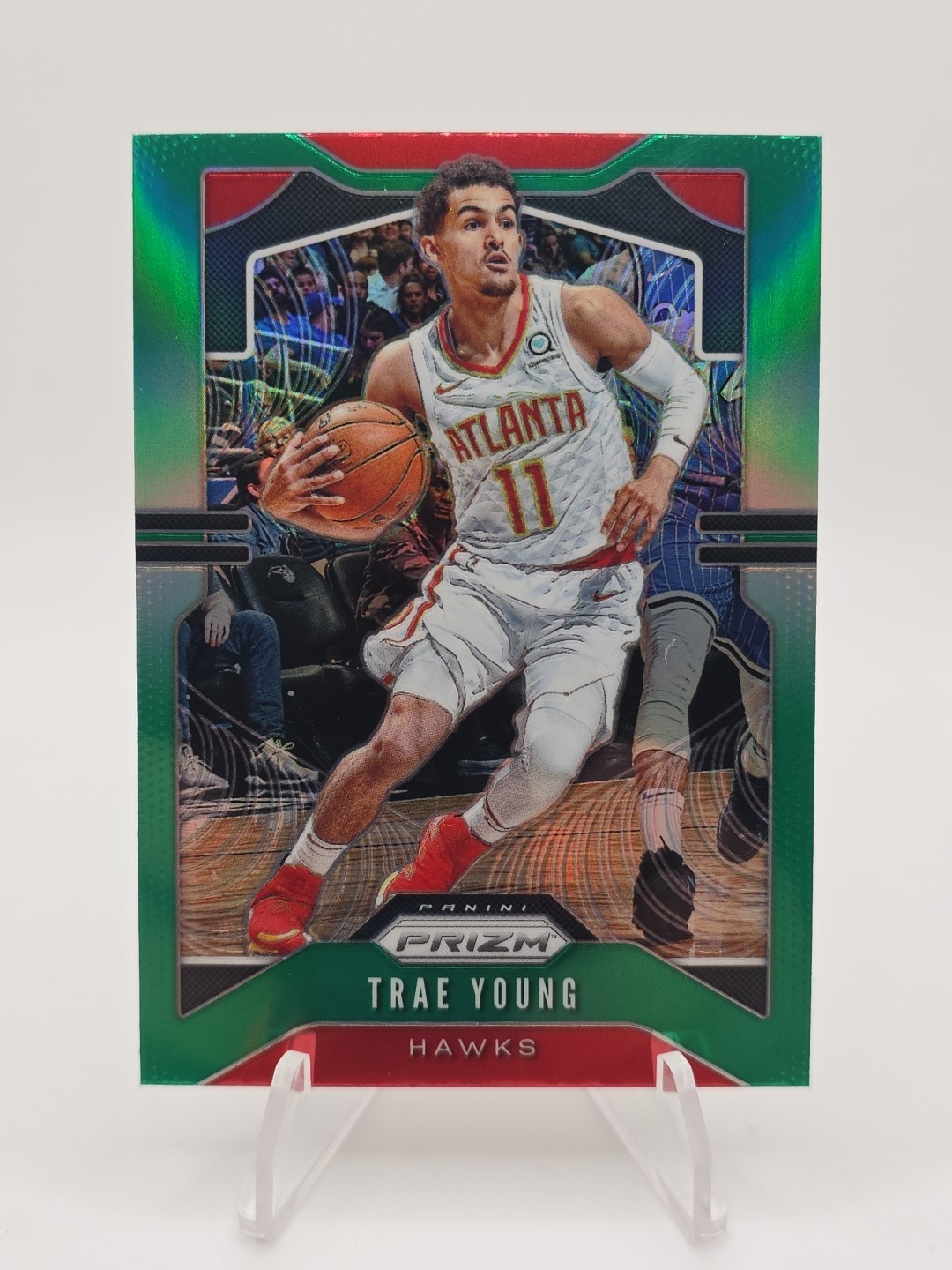 2019-20 Panini Prizm - Trae Young #31 Green Prizm