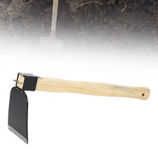Gartenhacke Handhacke Unkrautstecher Kohlenstoffstahl Holzgriff leicht