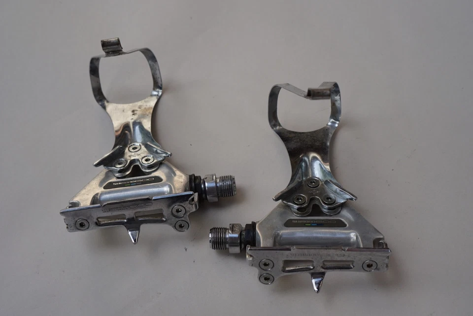 Shimano 600 PD-6400 Pedals Tri Color Ultegra GC