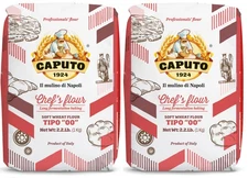 Antimo Caputo Chefs Flour 2.2 LB (Pack of 2) - Italian Double Zero 00 - Soft ...