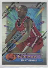 1994-95 Topps Finest Refractor Terry Dehere #113 0o9