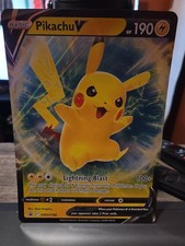 Pikachu V SWSH198 Carte Jumbo Holo