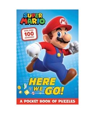 Official Super Mario Here We Go!: A super fun puzzle and activity book ? perfe