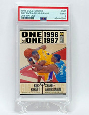 1996 Collector's Choice One On One Card# 361 Koke Bryant/Abdur-Rahim RC PSA 9