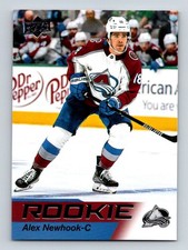 #4 Alex Newhook 2021-22 Upper Deck Star Rookie * RC Avalanche