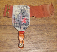 Vintage Equestrian Fox Hunting Sock Garter - As Seen