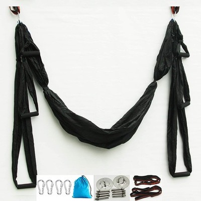 Yoga   Hammock/Sling Kit Extension Straps Antigravity Ceiling Hanging Sling *vv
