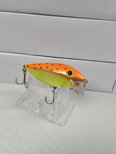 Discontinued Storm Pre-Rapala RATTLIN' THINFIN ART158...Met Orange Chart Specks!