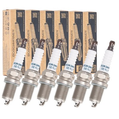 6x BERU Z188 Zündkerze für AUDI S4 RS4 B5 A6 C5 2.7 T VOLVO S80 I XC90 I T6