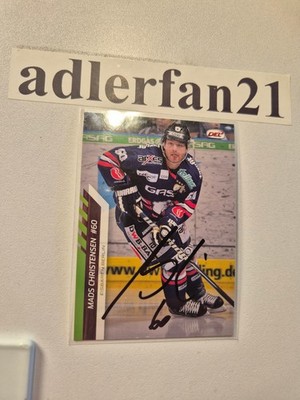 DEL 13-14 2013-2014 Premium SIGNIERT Mads Christensen Eisbären Berlin