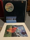 PINK FLOYD Wish You Were Here LP Vinyl In Blue SHRINK! + OG Sleeve! Postcard VG+