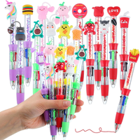 Yoosso 24 StüCk 4-In-1 Retractable Kugelschreiber Abschluss Geschenk, 0.7Mm Lust