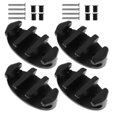  4pcs Nylon Deck Cleats For Kayak Anchor And Canoe Marine Rope Cleat Boat