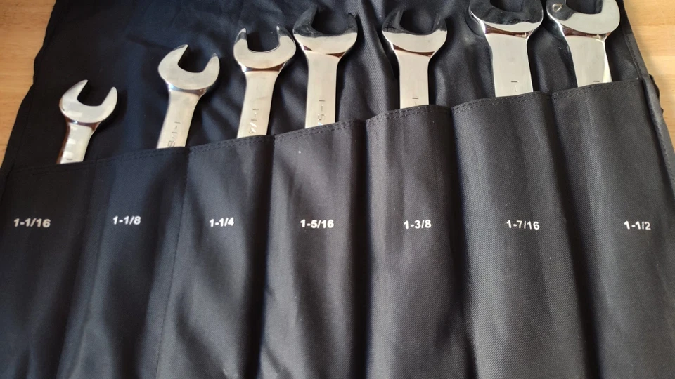 Juego de llaves de trinquete Westward 54Dg23, Sae, 7 piezas Foto 2 de 4