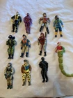 Hasbro GI Joe Lot Of 10 Vintage Figures