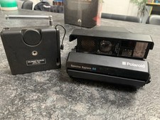 Polaroid Spectra System SE Instant Film Camera Receiver 7030 Vintage Untested
