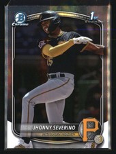 2025 Bowman Chrome #BCP-233 Jhonny Severino Prospects