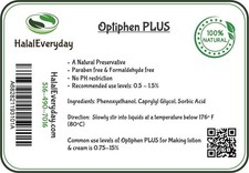 Optiphen Plus - Optiphen Water Soluble and Very Gentle Preservative 4 Oz