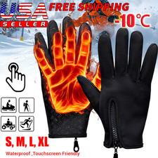 Winter Touchscreen Gloves Waterproof Windproof Cold Proof for Men  Women